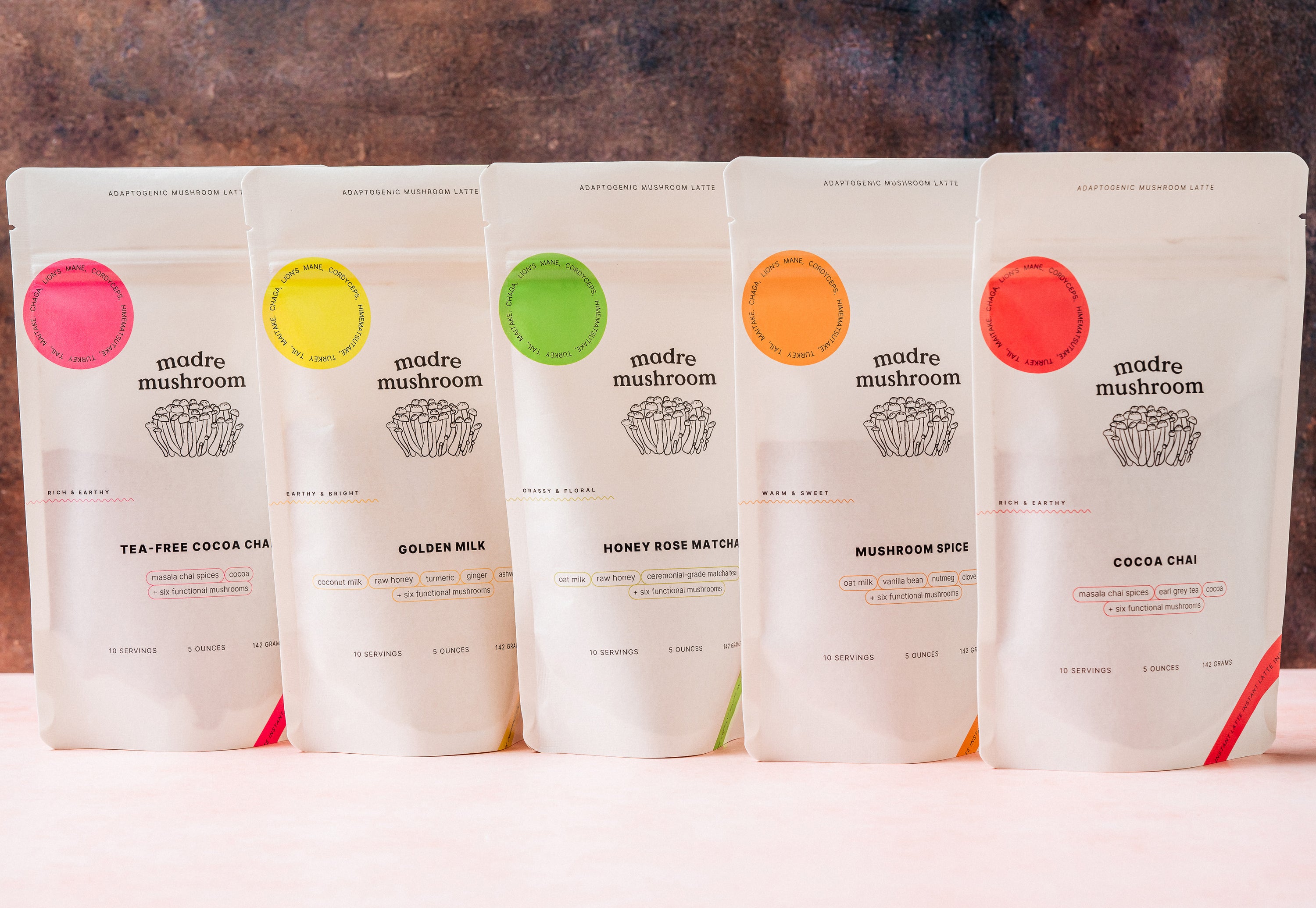 The Latte Flight – Instant Mushroom Latte Multipack