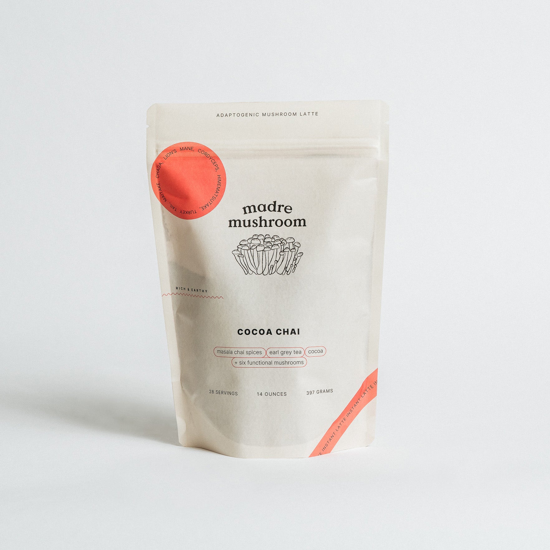 Cocoa Chai - Instant Mushroom Latte