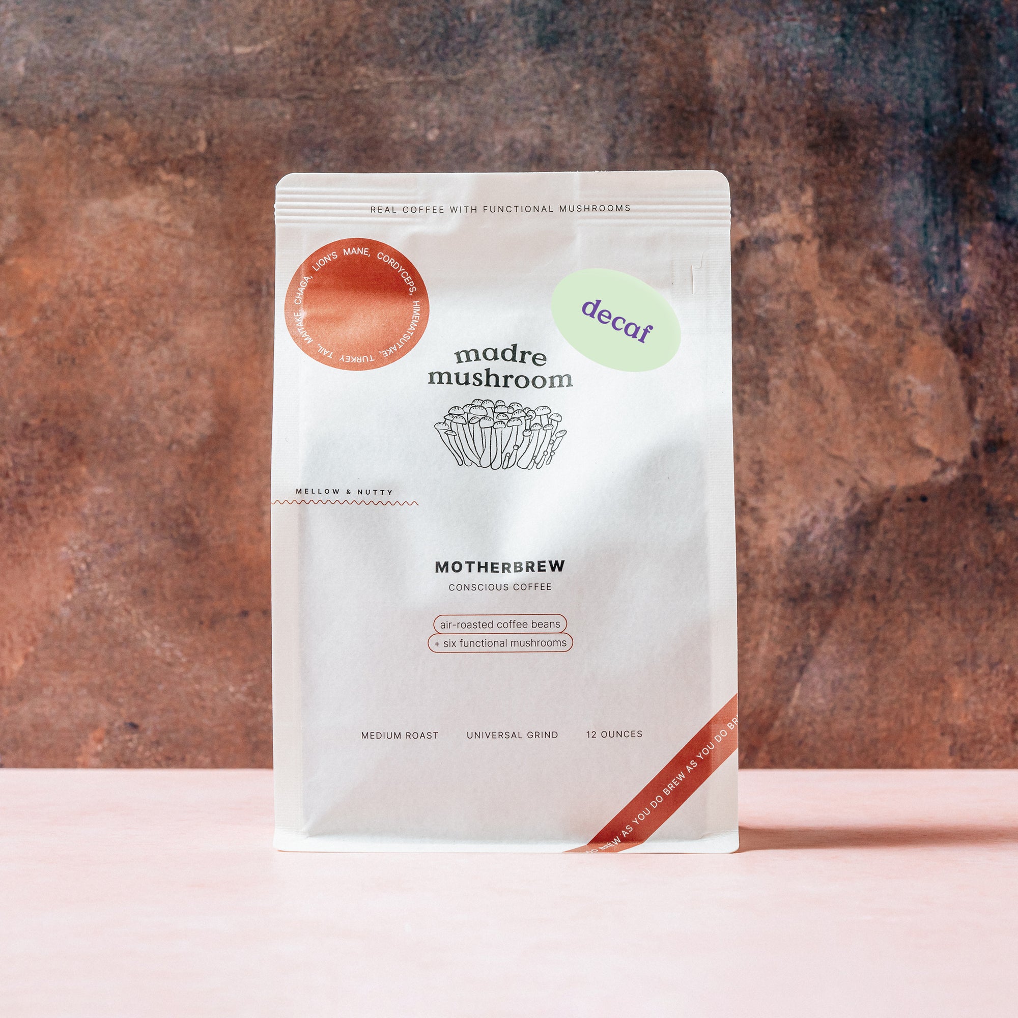 Motherbrew™ Decaf – Coffee + Functional Mushroom Blend