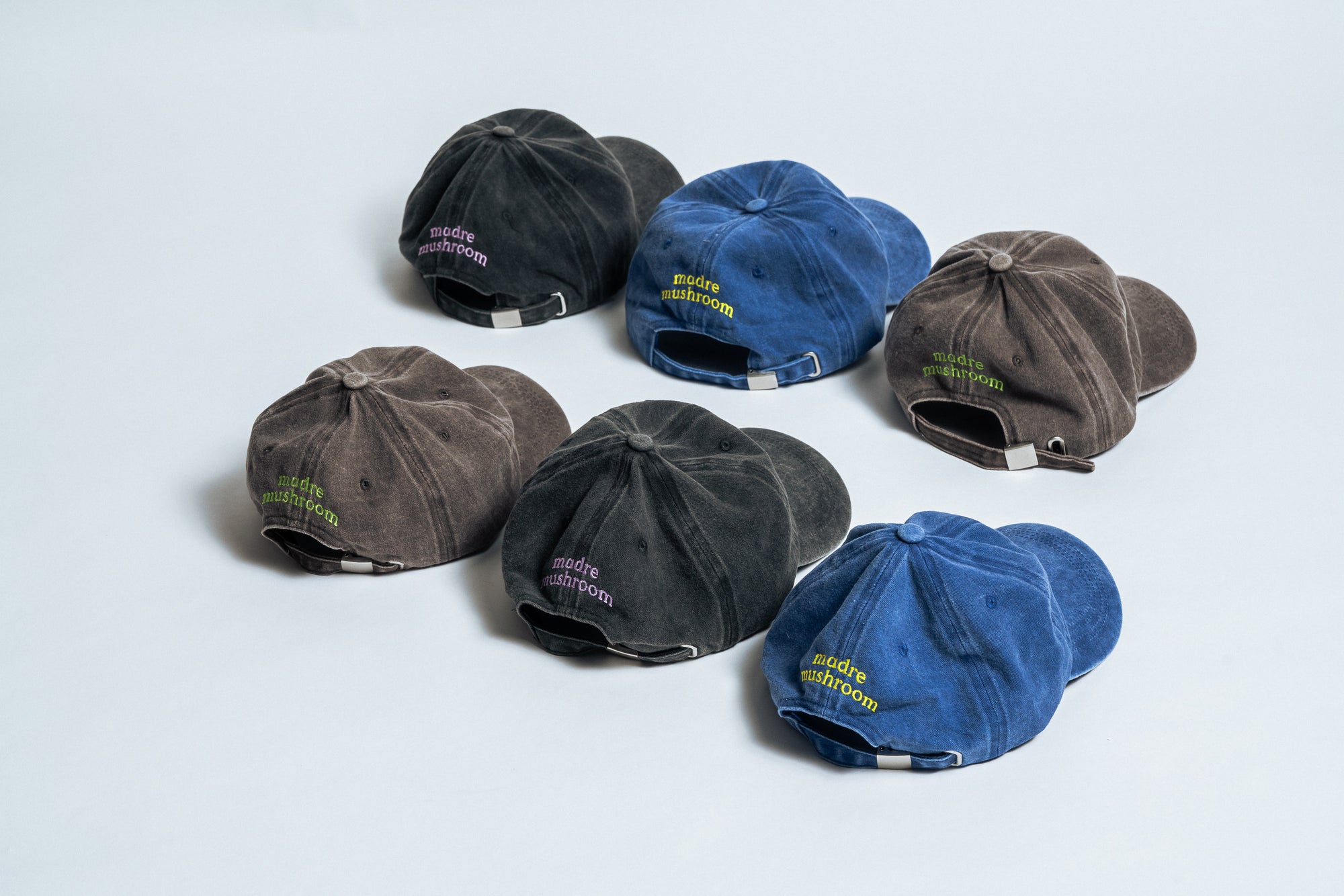 The Mushroom Cap - Garment Washed Baseball Hat Back